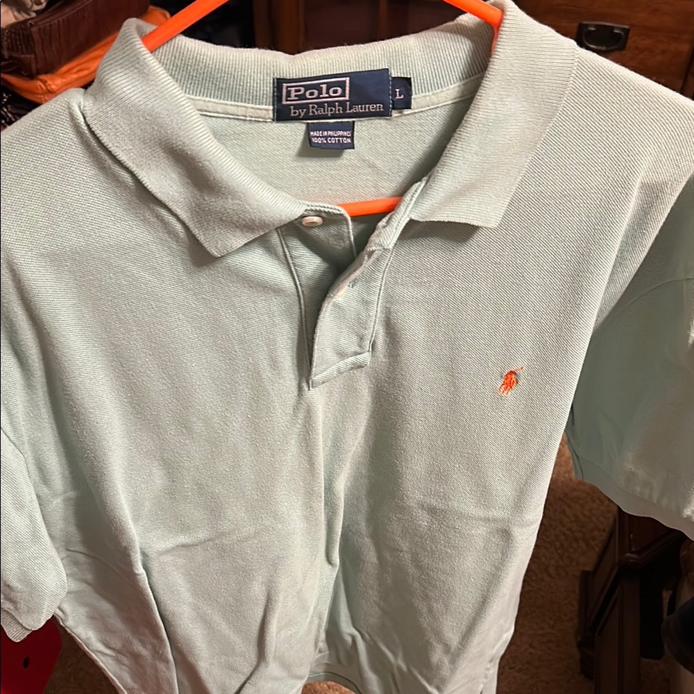 Ralph Lauren Mint Green Polo Shirt